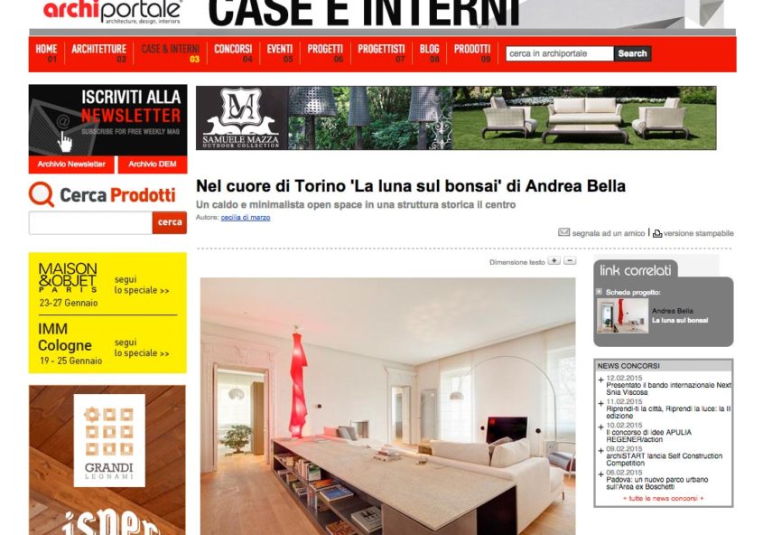 Archiportale - Architettura d’interni