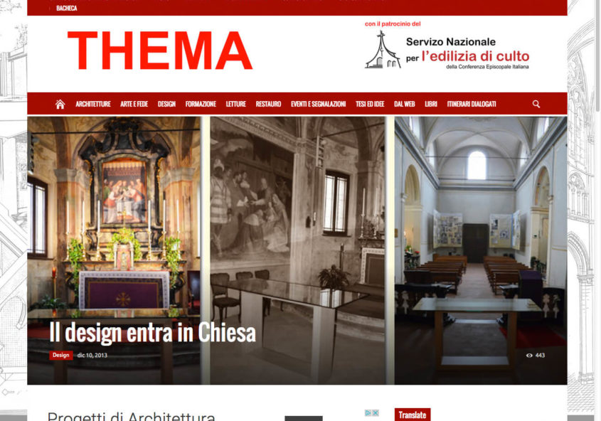 Desing in Chiesa